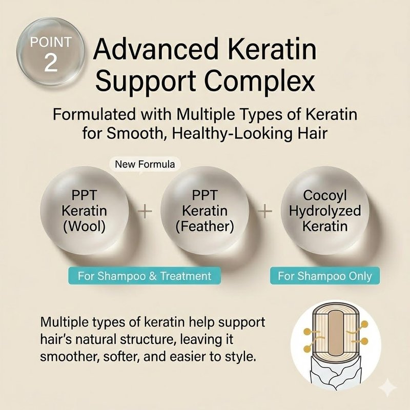 Clayge Smooth Shampoo & Conditioner Refill Set - Clay-Based Moisturizing Hair Care for Dry & Frizzy Hair | 2 Eco-Friendly Pouches, 13.5 fl oz Each