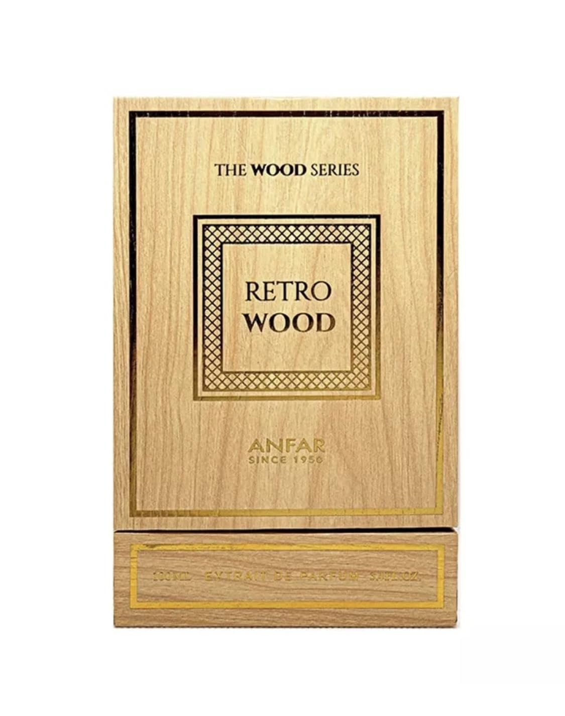 Anfar Retro Wood for Unisex - 3.4 oz Extrait De Parfum Spray