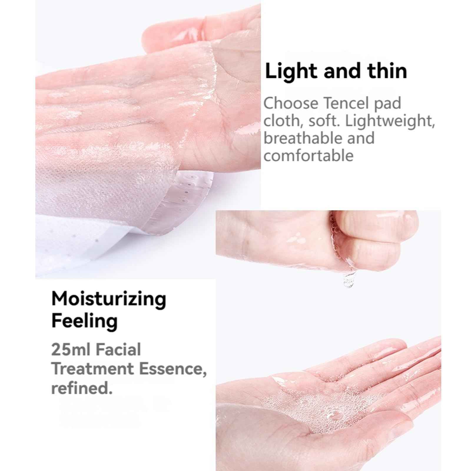 BoLonZi Korean Ginseng Mask, Korean Face Mask Glass Skin, Anti Wrinkle, Anti Aging Sheet Masks for Oil Skin, Hydrating Facial Masks Has Elasticity, Firmness and Moisturizing Effect (10PCS)