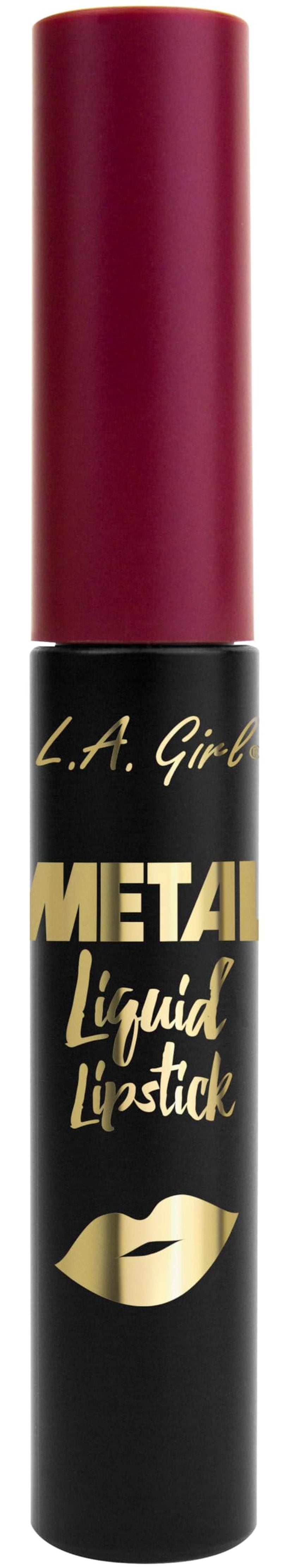 L.A. Girl Metal Liquid Lipstick, Treasure GML863