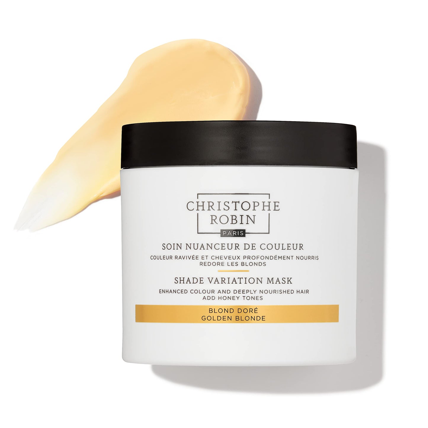 Christophe Robin Shade Variation Mask - Nourishing and Color-Enhancing - Golden blonde 250ml