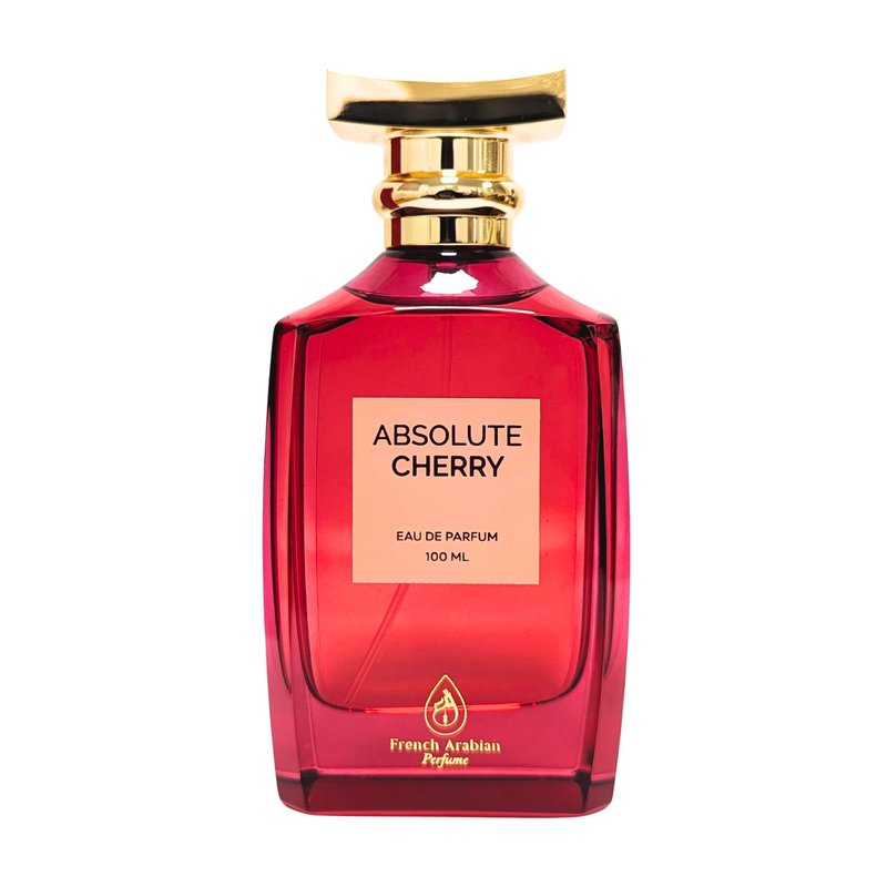 French Arabian Perfumes Absolute Cherry 100ml - Amber Floral Lost Cherries Fragrance - Aroma of Black Cherry Tonka Bean Sandalwood Vanilla Perfume Spray