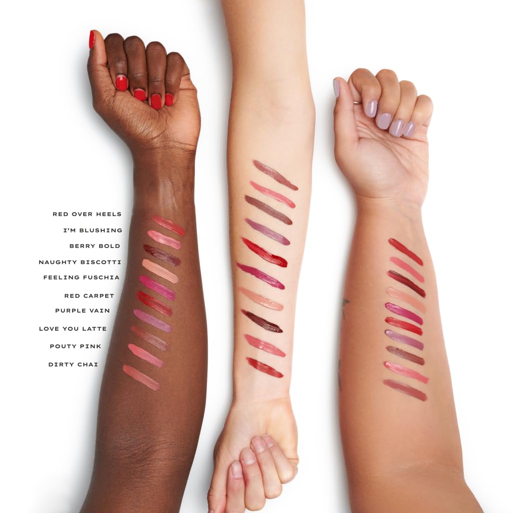 Younique MOODSTRUCK SPLASH Matte Lip I'm Blushing | Pink Lipstick for Women | Hydrating Lip Tint with Castor Oil | Smooth Matte Lip Color | 3.5 ml / 0.12 fl oz