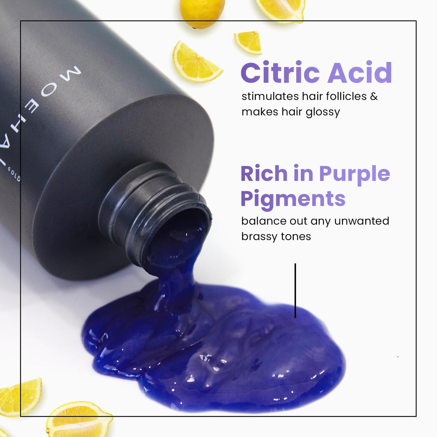Vibrant Blonde Shampoo - Color-Protecting Purple Formula | Neutralizes Yellow Tones | 12 Fl. Oz