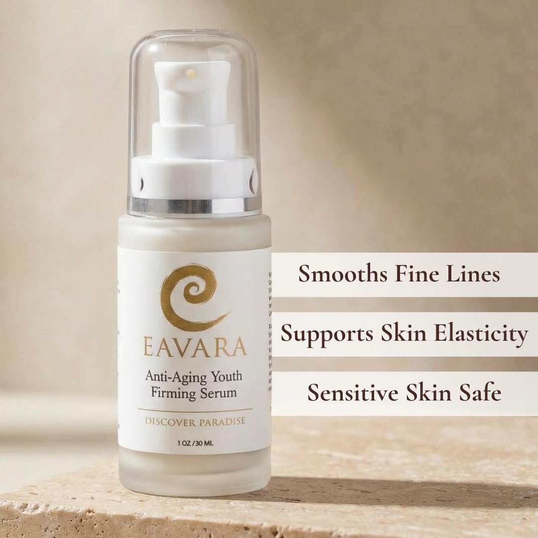 Organic Anti Aging Anti Wrinkle Serum | Award Winning Face Serum to Reduce Wrinkles and Fine Lines | Firming, Tightening, Lifting, & Rejuvenating | Hydrating Natural Organic Skin Care