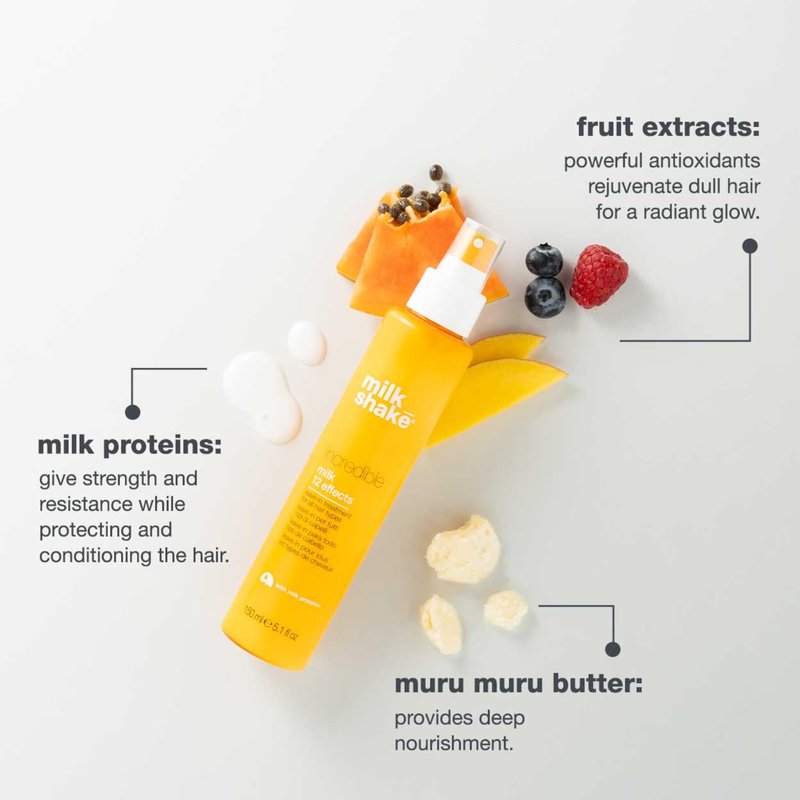 milk_shake Incredible Milk - Leave-In Hair Treatment for All Hair Types | Renews Detangles and Repairs Damaged Hair | 5.1 fl oz (150 ml)