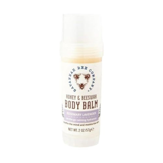 Savannah Bee Company Rosemary Lavender Body Balm - Deep Moisturizing Mess Free Body Balm