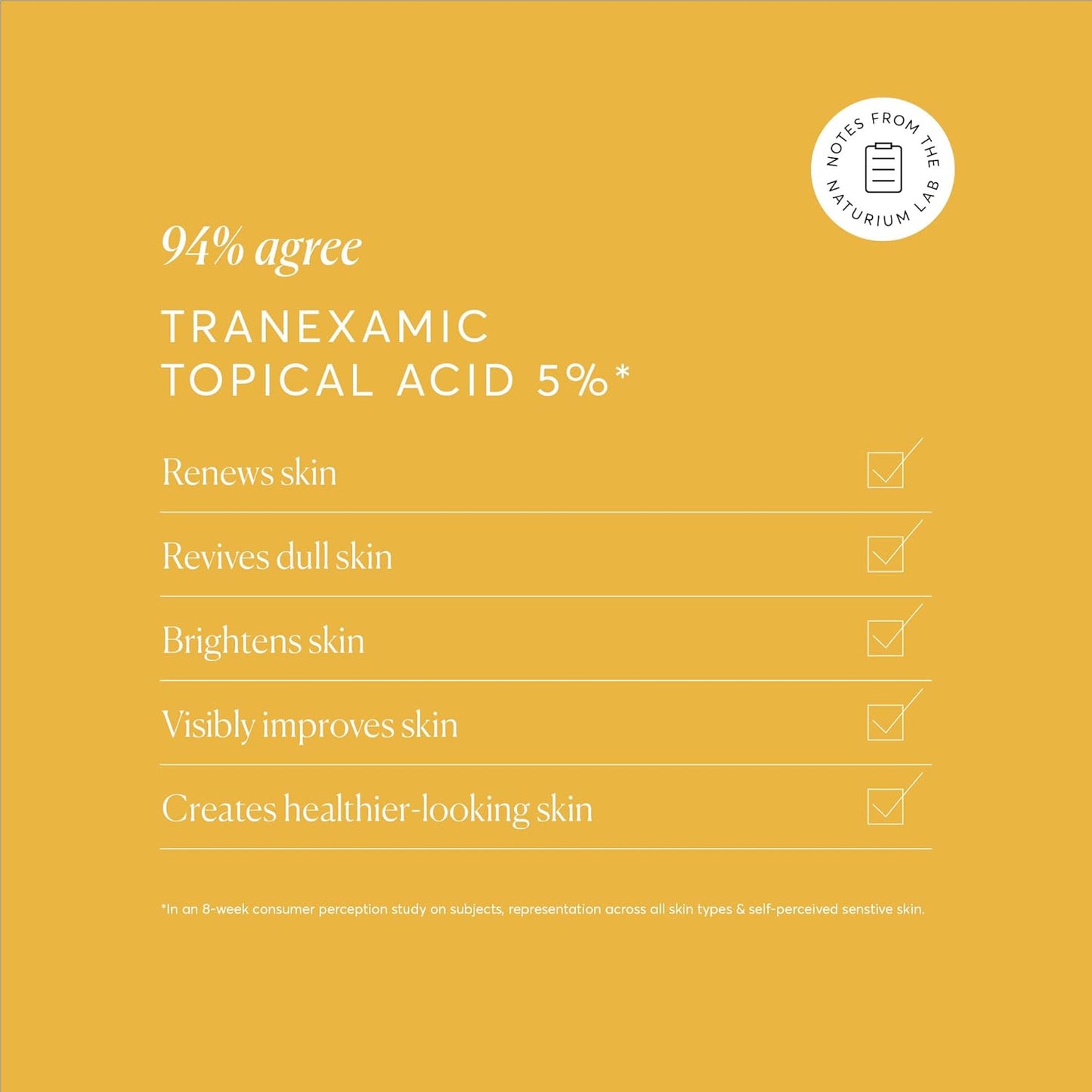 Naturium Tranexamic Acid 5% - Brightening Face & Skin Care with Kojic Acid, Niacinamide & Licorice Root | 2 oz