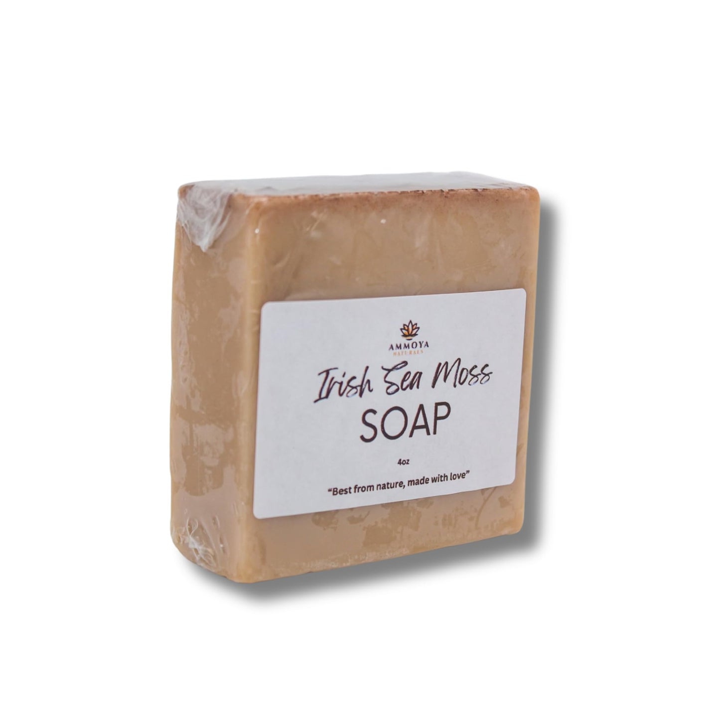 Sea Moss & Turmeric Soap – Natural Face and Body Bar, Handmade Soap for Radiant Skin (2 Pack)