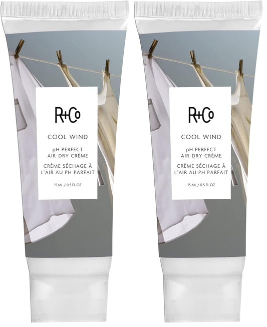 R+Co Cool Wind pH Perfect Air Dry Hair Cream | Hydrates + Tames + Softens | Vegan + Cruelty-Free |