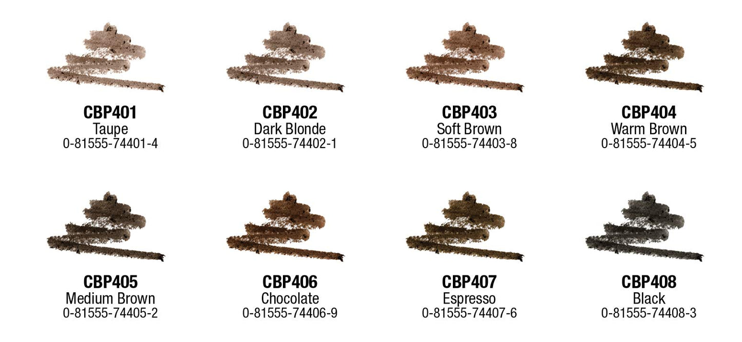 L.A. COLORS Browie Wowie, Chocolate, 1 Count CBP406 (Pack of 2)