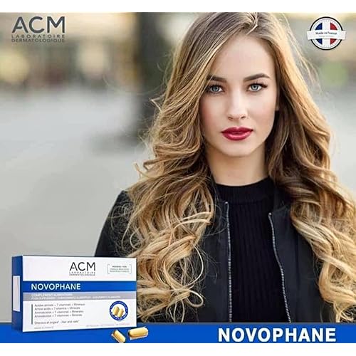 ACM Laboratoire Novophane Caps Anti Hair Loss Alopecia Treatment Nails Fragility Skin Capital
