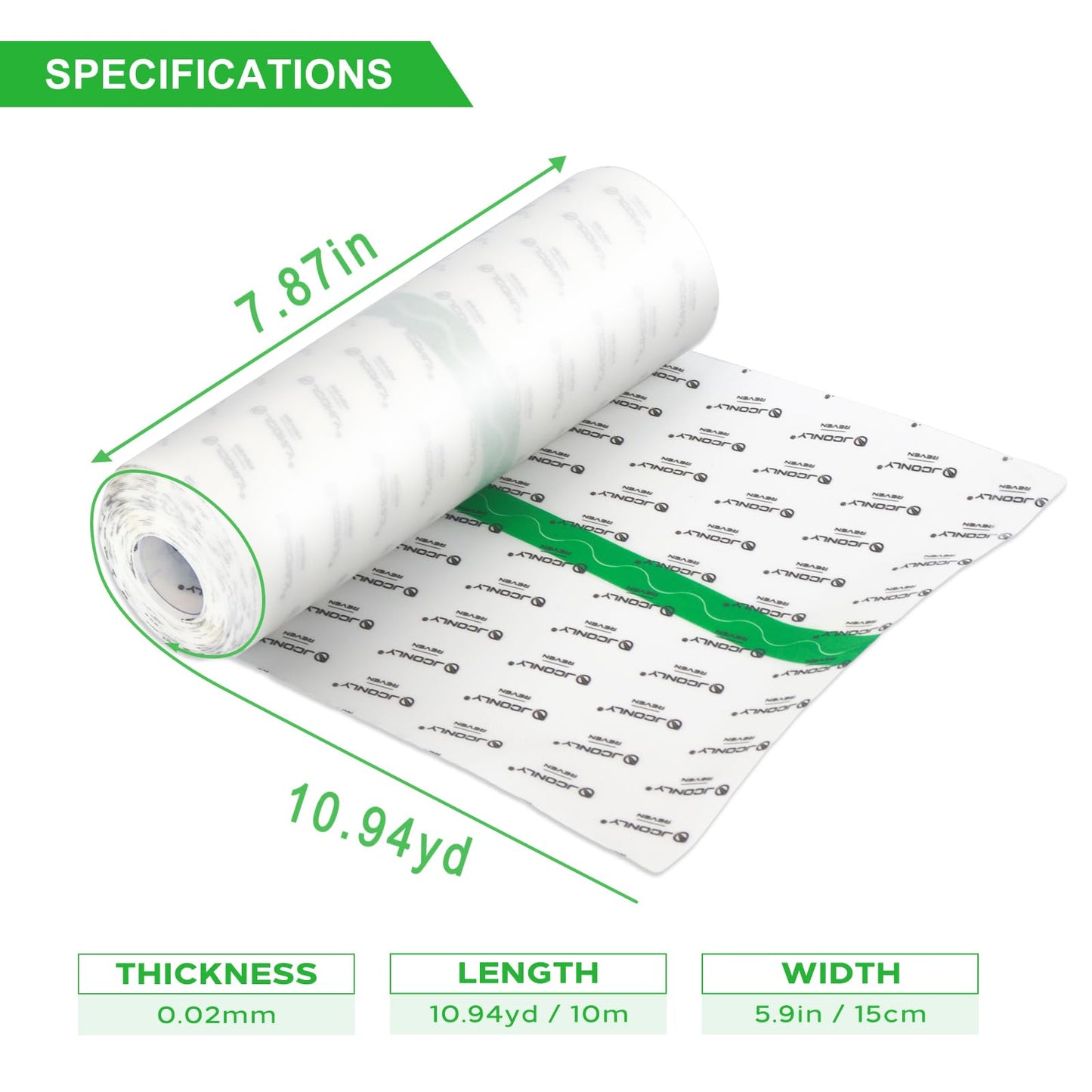 WZPB Tattoo Aftercare Bandage Roll 7.87 in x 10.94 yd Second Skin Tattoo Cover – Protective Wrap for Tattoo Care
