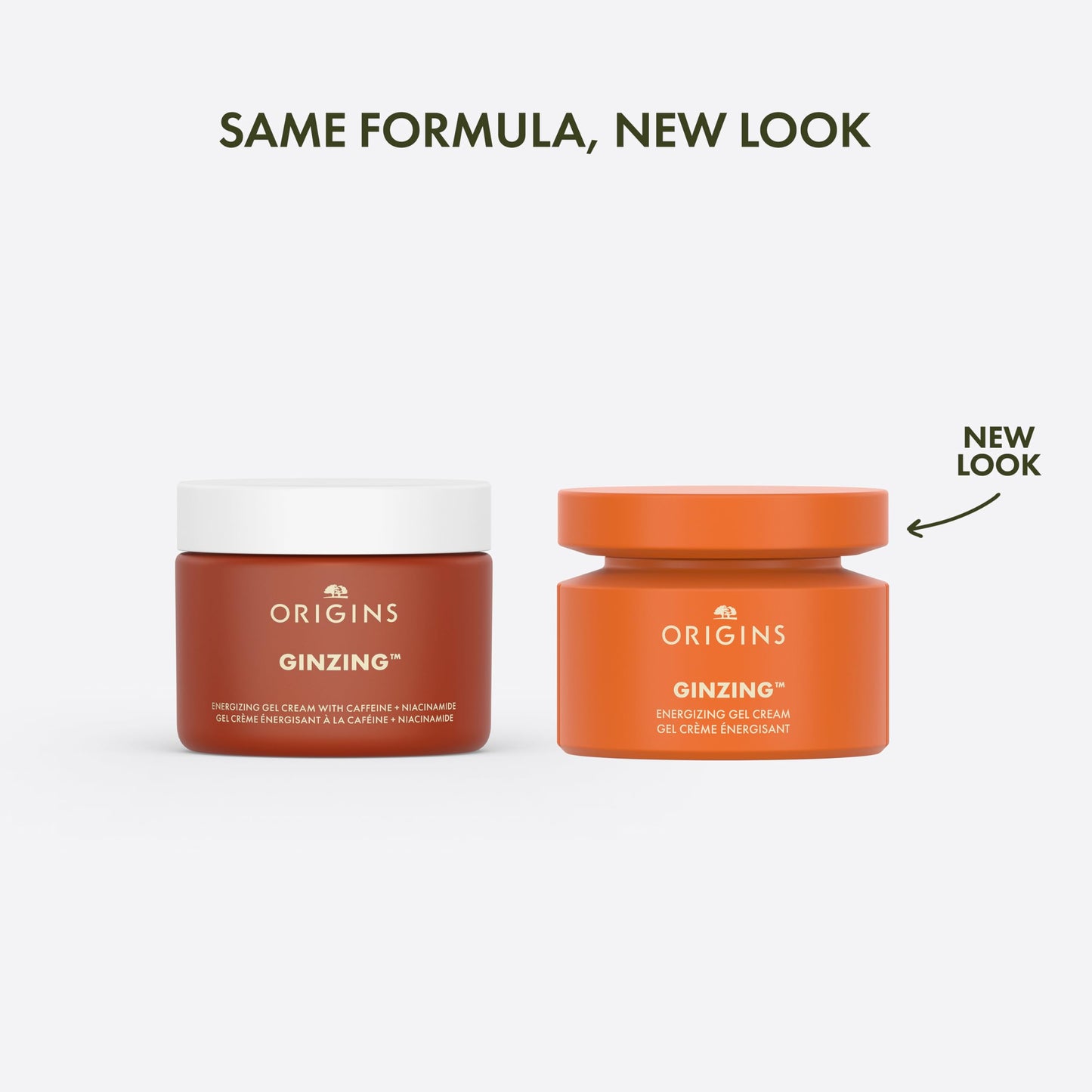 Origins GinZing Energizing Gel Cream | Face Moisturizer for Radiance and Glow | With Vitamin C, Niacinamide, Ginseng, and Caffeine, 2.5 Fl Oz