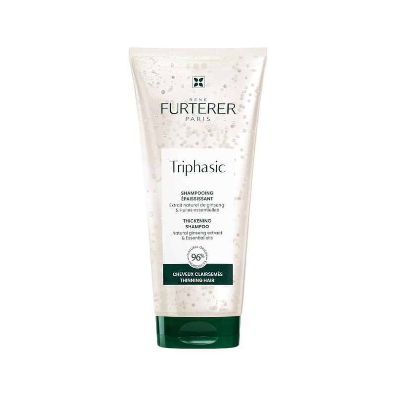 Rene Furterer TRIPHASIC Thickening Shampoo | Thinning Hair Solution with Rosemary Oil - Color Safe, Unisex
