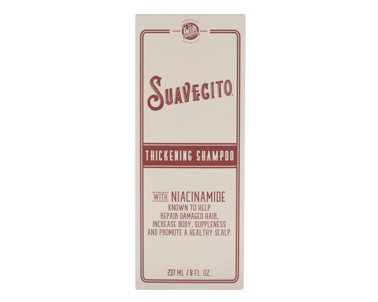 Suavecito Thickening Shampoo & Conditioner Set Hair Growth Thickening Hair Loss Shampoo Treatment Regrowth Shampoo & Conditioner