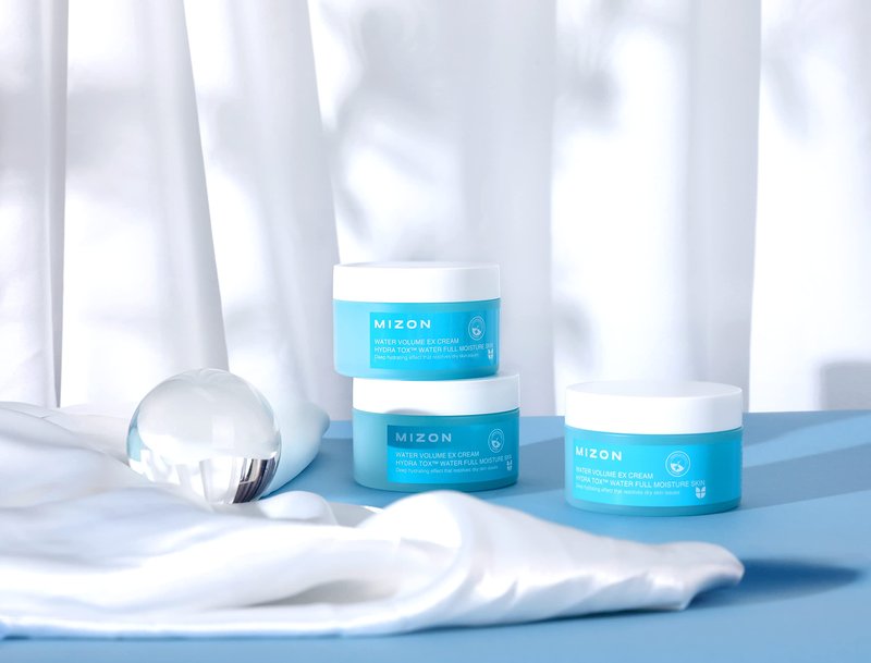 MIZON Water Volume EX Cream moisture deeep hydration cream, Soft Skin Korean skin care (230ml / 7.77fl oz)