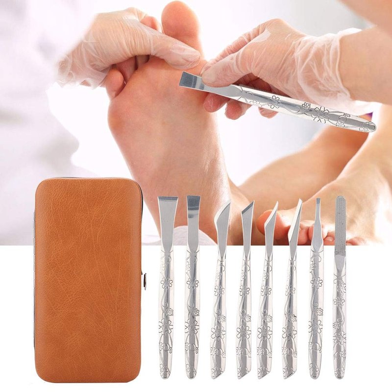 Stainless Steel Foot Scraper - No Rust Callus Shaver for Smooth Skin