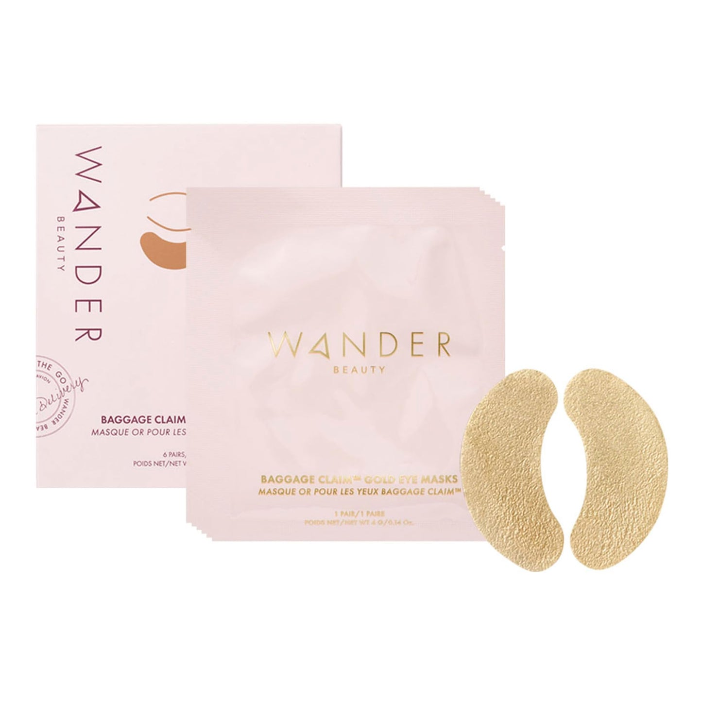 Wander Beauty Baggage Claim Masks (0.14 Ounce)