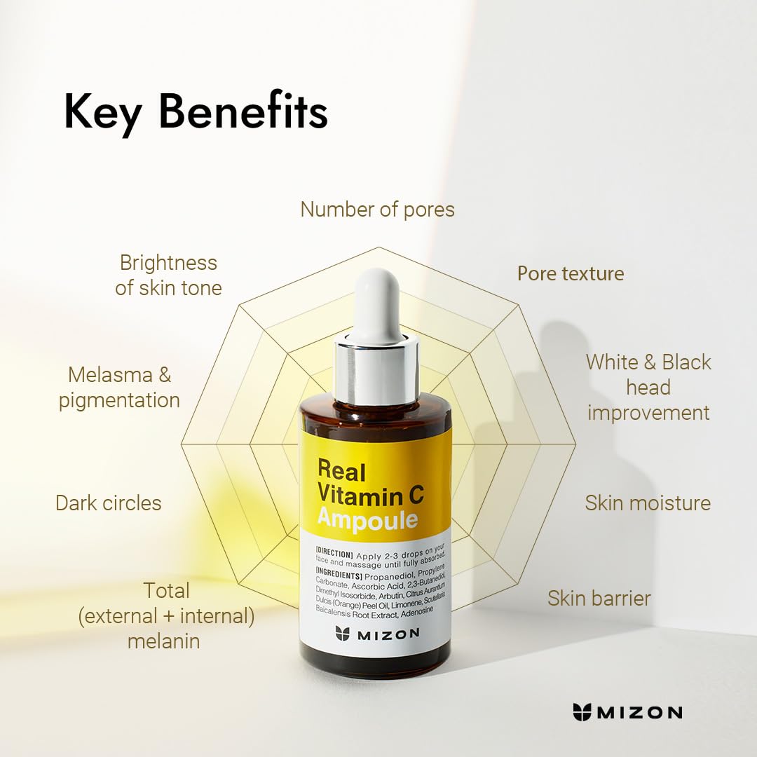 MIZON Real Vitamin C Ampoule, 1.01 fl oz