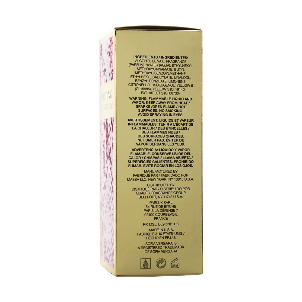 Sofia Vergara Tempting Eau De Parfums Spray for Women, 3.4 oz.