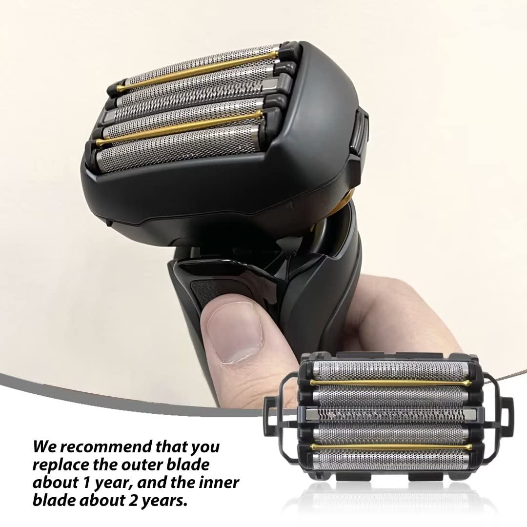 ES9036 Replacement Shaver Head Blade Fits for Panasonic ES-LV9N, ES-LV95, ES-LV65 & all ARC 5 Blade Shavers