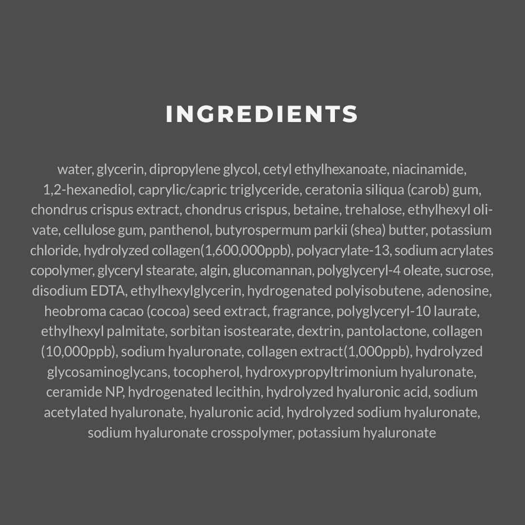 KIERA Vitalizing Collagen Gel Mask 1.42oz(40g) x 4ea | Hydrolyzed Collagen, Overnight Moisturizing, Lifting Hypoallergenic Face Mask For All Skin Types