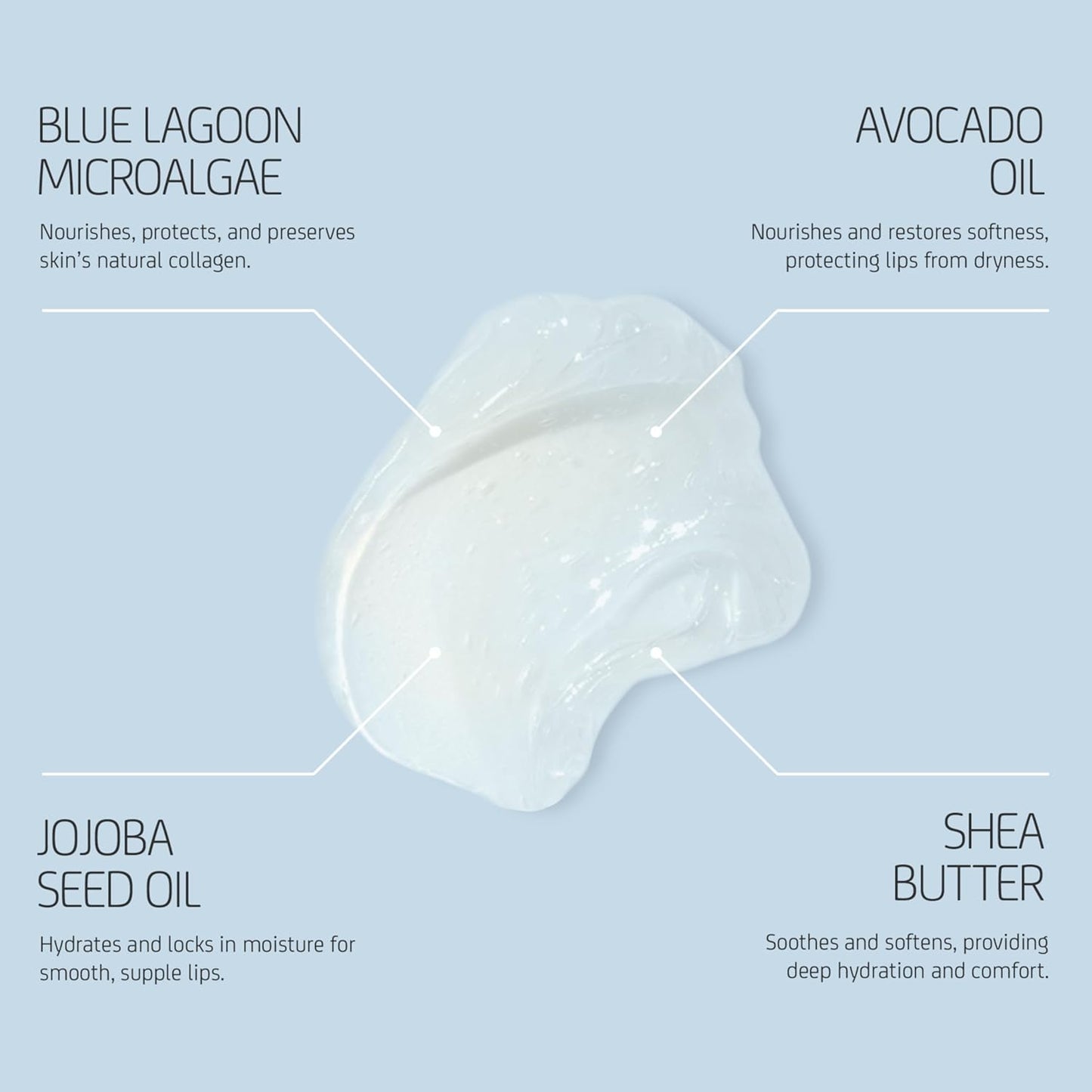 Blue Lagoon Skin Science - Natural Nourishing Lip Balm | Bioactive Icelandic Skincare, 0.33 oz (10 ml)