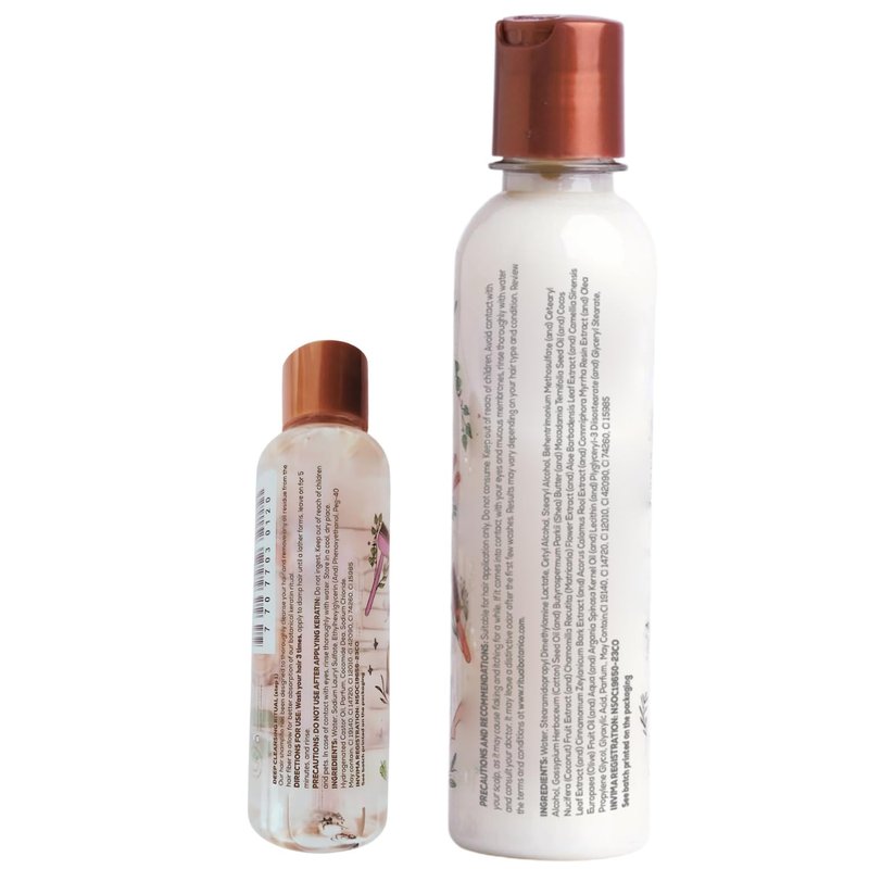 RITUAL BOTANICO Colombian Organic Keratin - 250 ML. Vegan Keratin Hair Mask with 12 Natural Oils and Amino Acids for Smoothing Hair