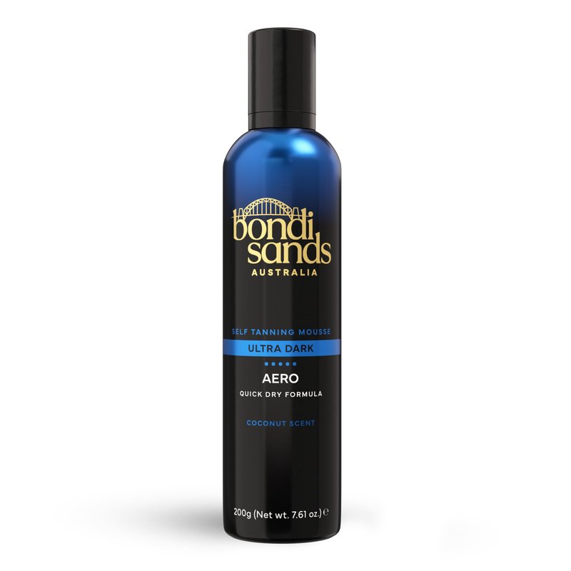 Bondi Sands Aero Self Tanning Foam | Lightweight + Fast-Drying Aerosol Formula Gives Skin a Hydrated, Long-Lasting Bronzed Glow | Ultra Dark, 7.61 Oz/225 mL