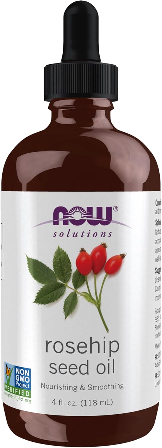 Rose Hip Seed Oil - 100% Pure Nourishing Facial Care Oil | Vegan, 4-Ounce