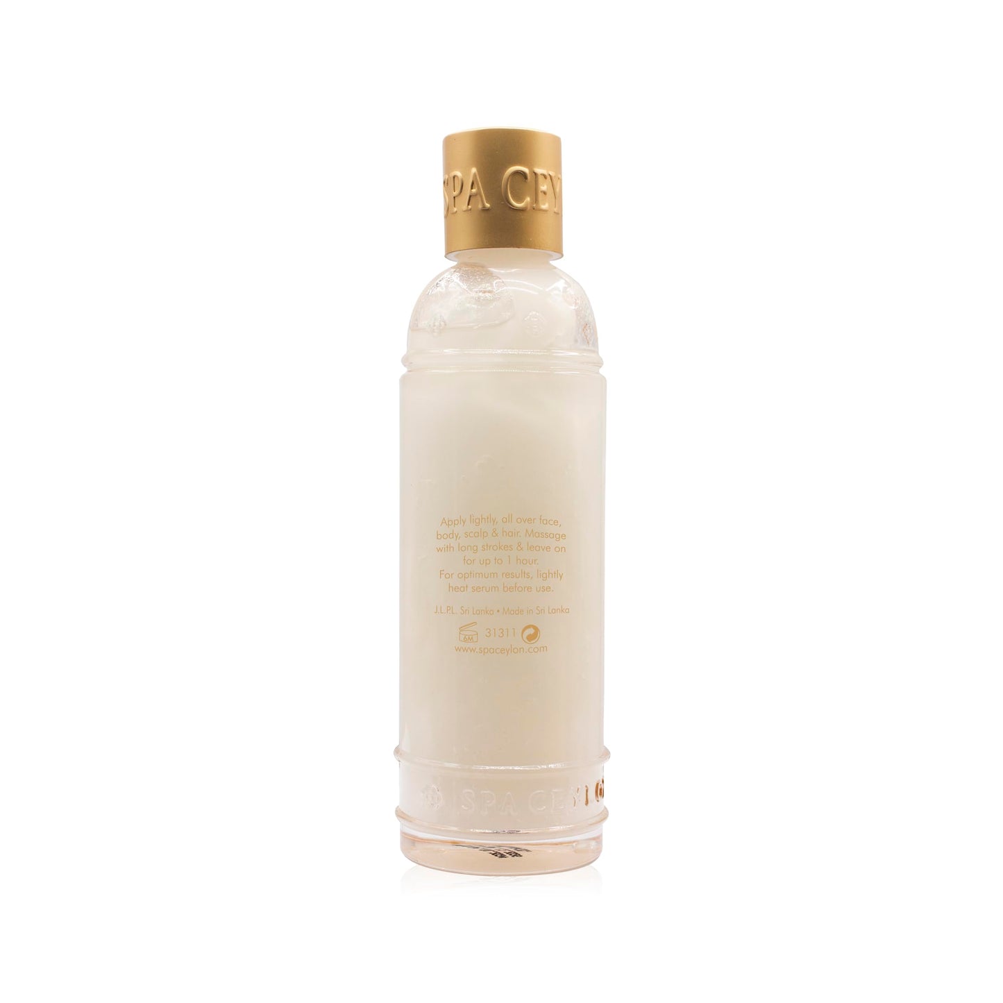 SPA CEYLON VIRGIN COCONUT Face & Body Soothing Serum | Hydrating | 100% Natural | Silicon-Free | Suitable for all skin types