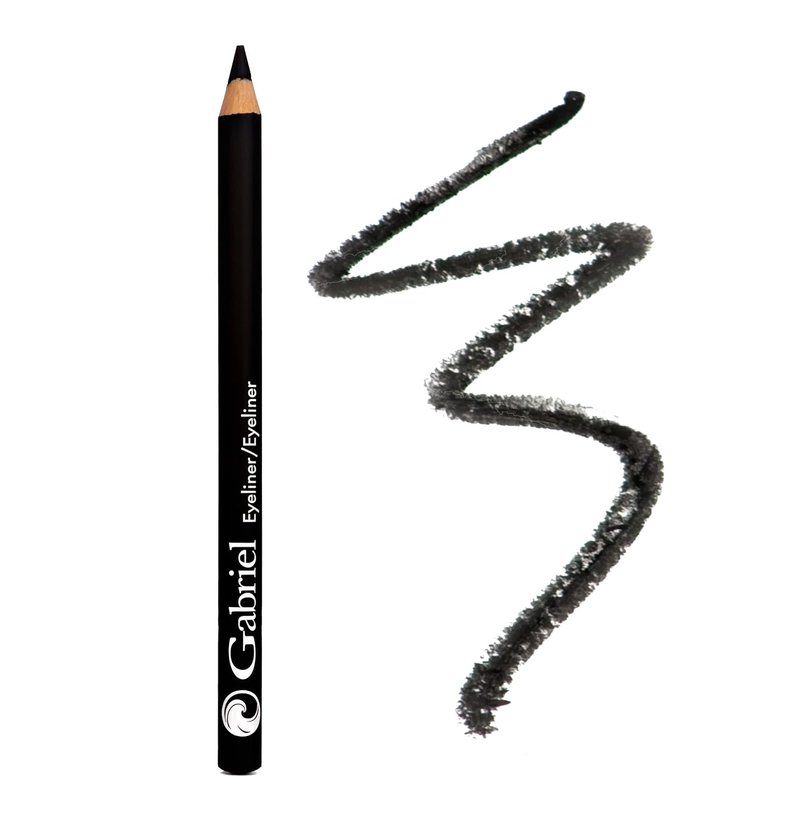 Classic Eyeliner - Black Natural Eye Liner with Jojoba Oil | Vegan, Paraben-Free, Long-Lasting, 0.04 Oz