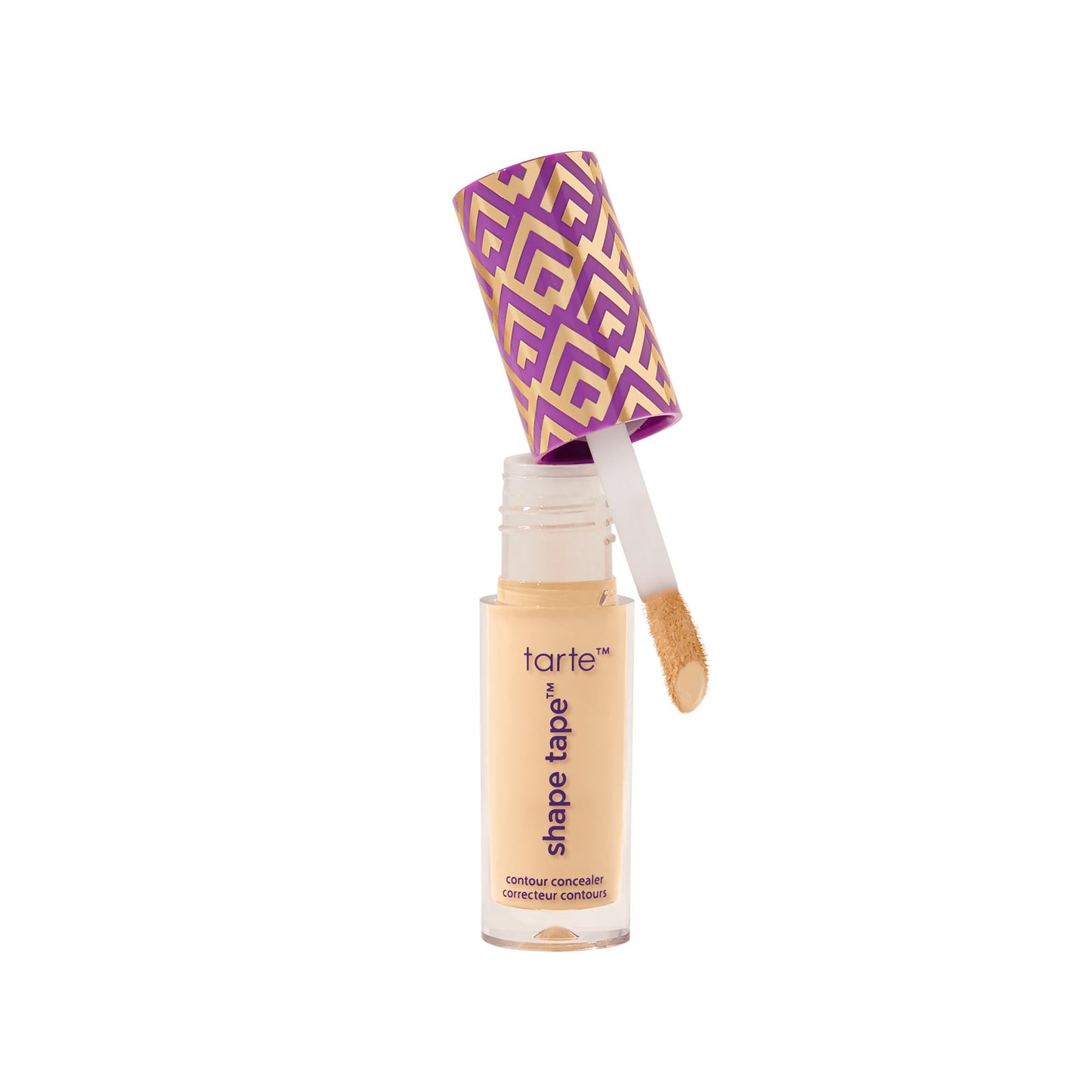 tarte shape tape concealer – Full-Coverage Creaseless Soft Matte Finish, Brightening Under-Eye & Face Makeup, 16hr Longwear, Vegan & Cruelty-Free, travel size, 20S light sand