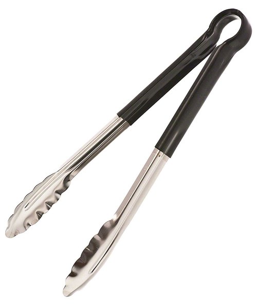 Browne 12" Black Utility Tongs