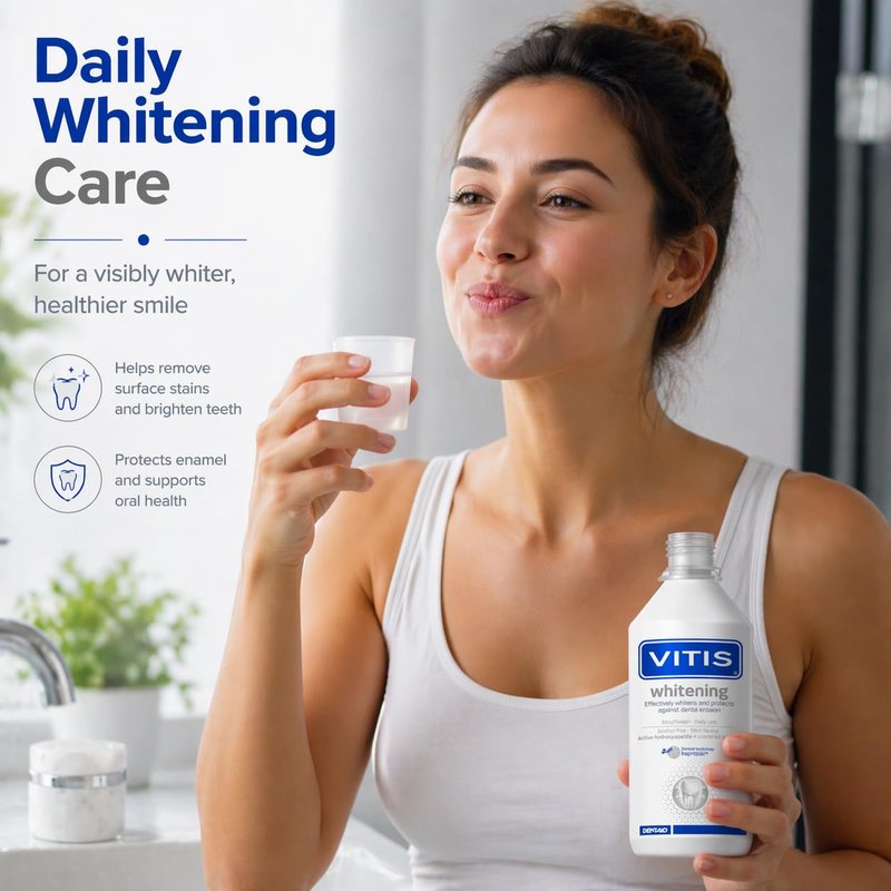 Vitis Whitening Mouthwash 500ml