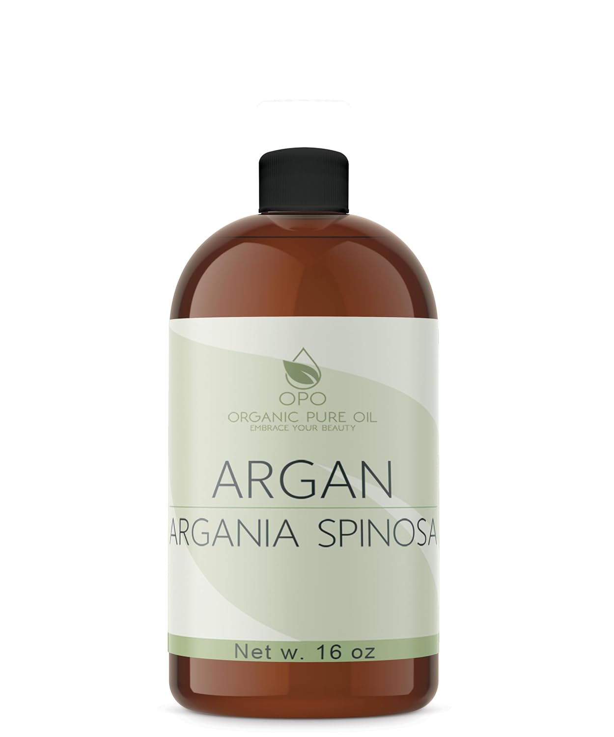 Moroccan Argan Oil - Pure & Natural Moisturizer for Hair, Skin, and Body | 16 Oz Unscented Deodorized