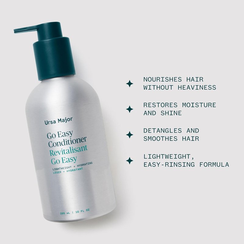Go Easy Conditioner - Natural Vegan Formula for All Hair Types | 10 oz