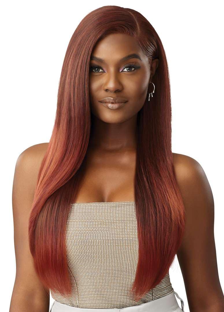 Outre Lace Front Wig - Melted Hairline - Swirlista - Swirl 101 (OFF BLACK 1B)