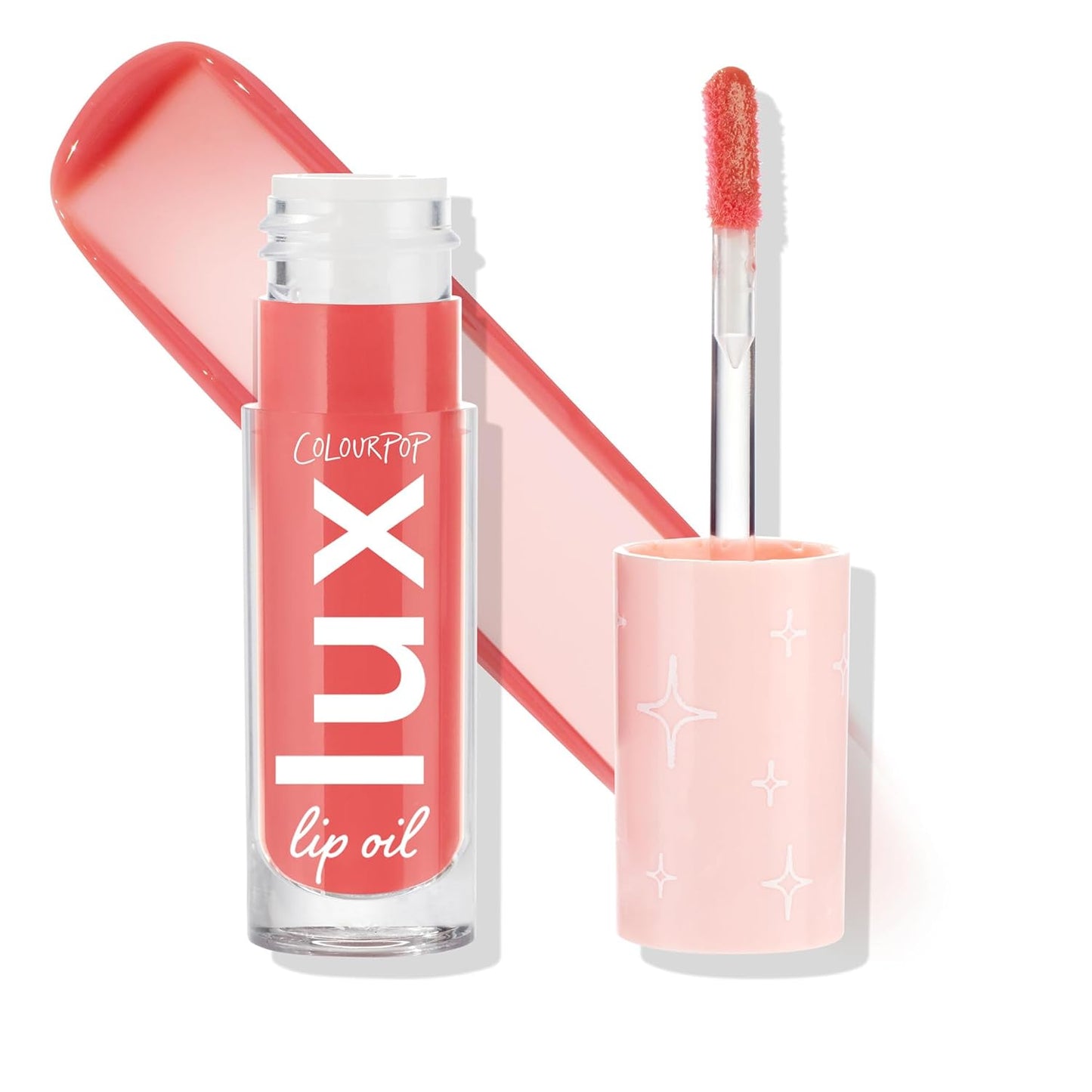 ColourPop Lux Lip Oil - Hydrating Sheer Tinted Lip Oil with Chamomile & Calendula - Bengal Pink (0.16 oz)