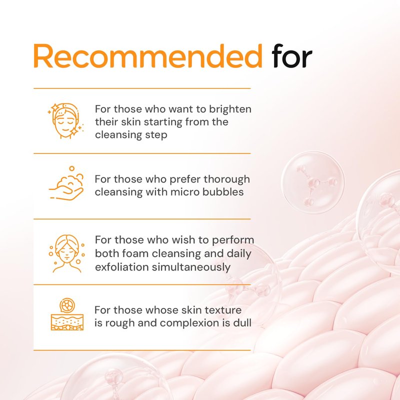 tHermoCEUTICAL Enzyme Snow Bubble Cleanser - Plant-Based Mousse Facial Wash, Papaya Enzyme, Refine Skin Texture, Micro Rich Bubbles, Gentle Cleansing, 3.38 fl.oz