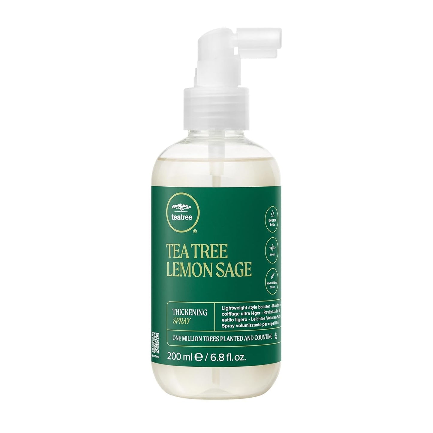Tea Tree Lemon Sage Thickening Spray - Boost Volume & Body for Fine Hair
