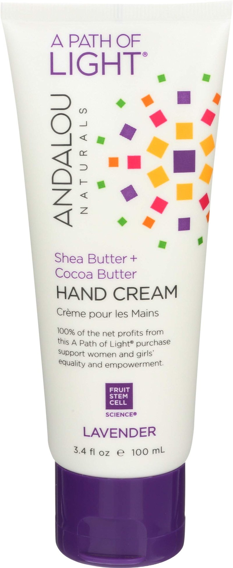 Andalou Naturals Hand Cream Lavender Shea - 3.4 fl oz