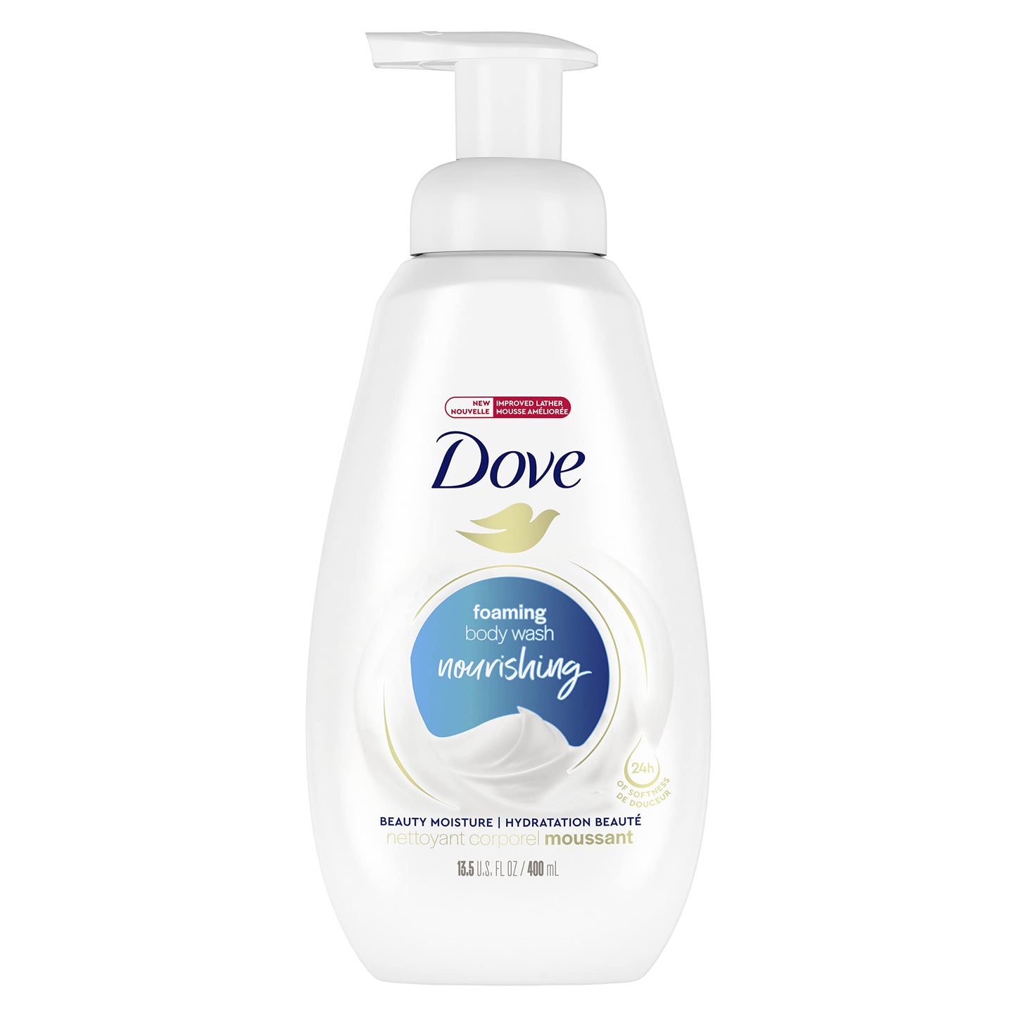 Dove Shower Foam, Deep Moisture, 13.5 oz