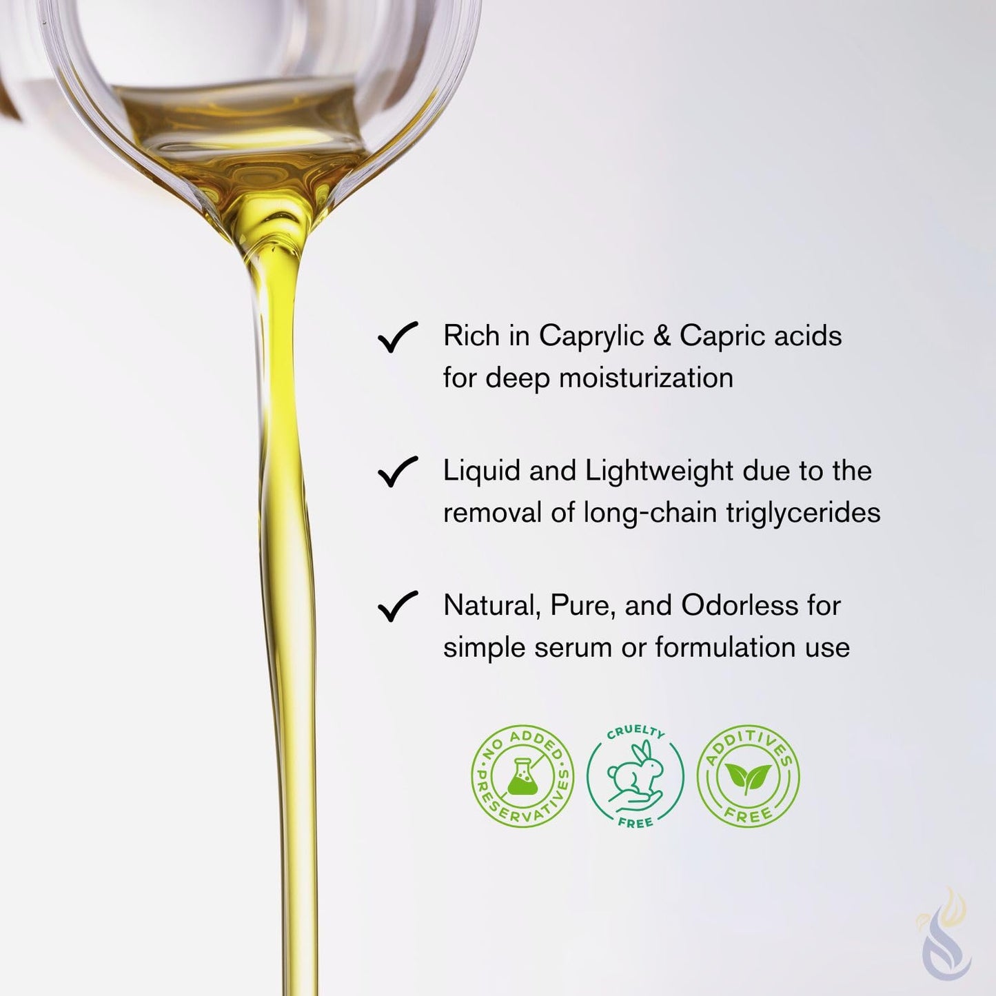 ClearLee Fractionated Coconut Oil MCT - Cosmetic Grade Natural & Pure Oil for Massage, Body, Hair, Skin, Face, Nail, Spa, Aromatherapy Carrier for Essential Oils, Soap Making, Serums & More (32 oz)