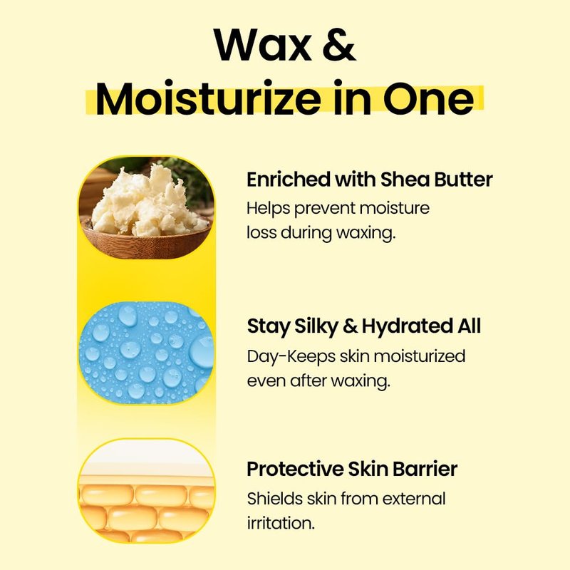 Gorilla Waxing Hair Removal Cream - Gentle Depilatory Cream with Shea Butter for Sensitive Skin | 2 x 8.45 fl oz