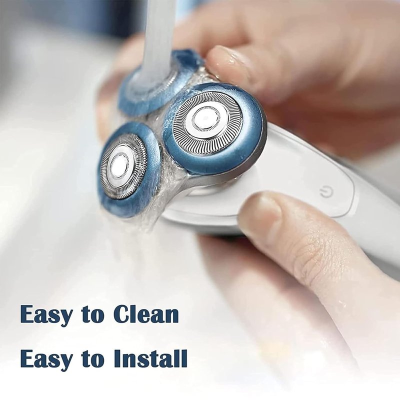 SH70/71 Replacement Blades for Norelco Series 7000 Shavers - 6-Pack Compatible with Electric Razors 7500, 7530, S7370, S7371