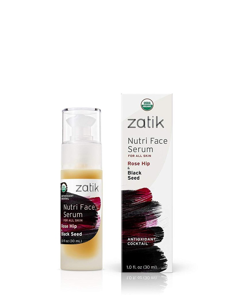 Zatik Naturals - Organic Nutri Face Serum with Rose Hip & Black Seed | 1.0 fl oz (30ml)