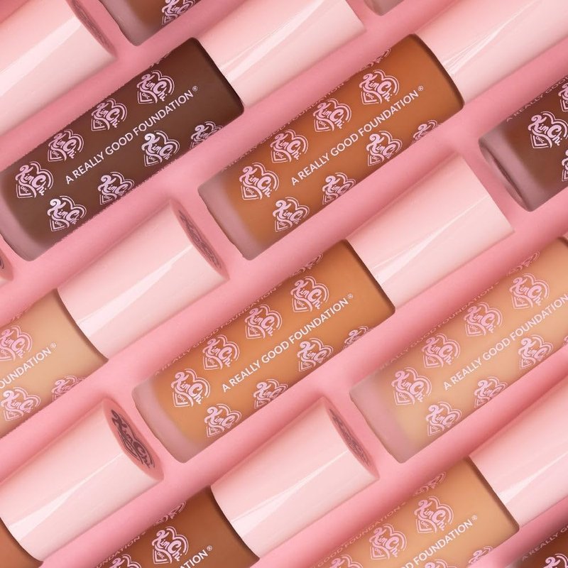 KimChiChic Beauty A Really Good Foundation | Medium to Full Coverage Makeup | Long-Lasting, Lightweight Formula | Vegan & Cruelty-Free, 1.0 fl. oz, 101L Very Fair + Neutral Undertones
