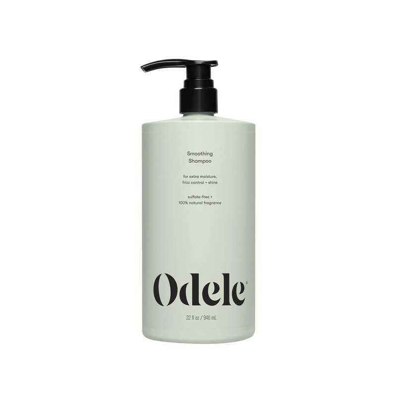 Odele Smoothing Sulfate-Free Shampoo for Extra Moisture, Frizz Control, Shine, and Straight to Curly Hair Types, 32 Fl Oz